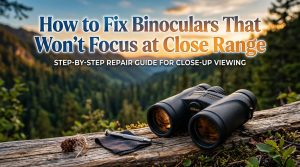Fix Binoculars That Won’t Focus at Close Range