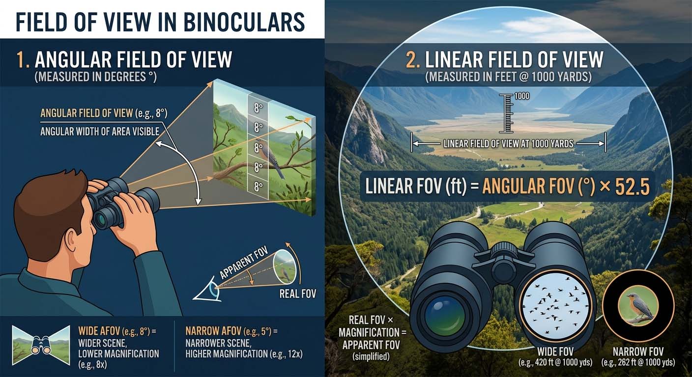 What Is Field of View in Binoculars