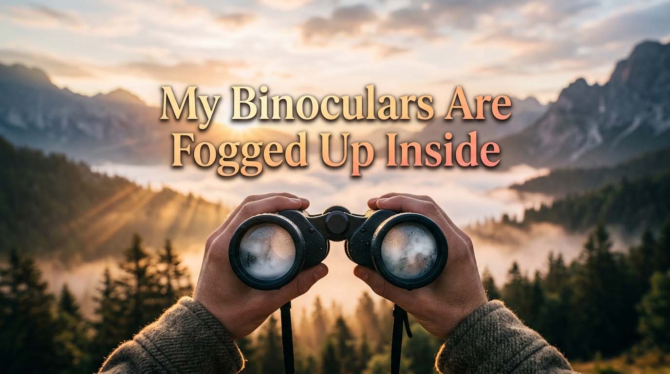 Why do my binoculars fog up on the inside