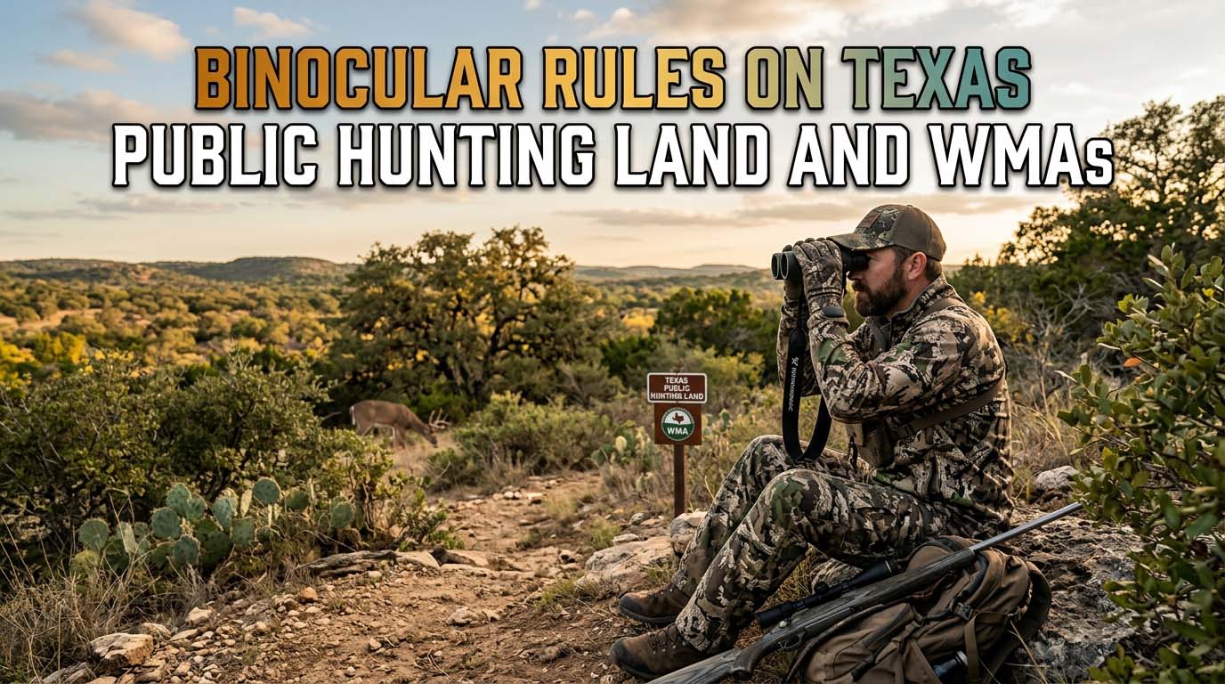 Binocular Rules on Texas Public Hunting Land and WMAs