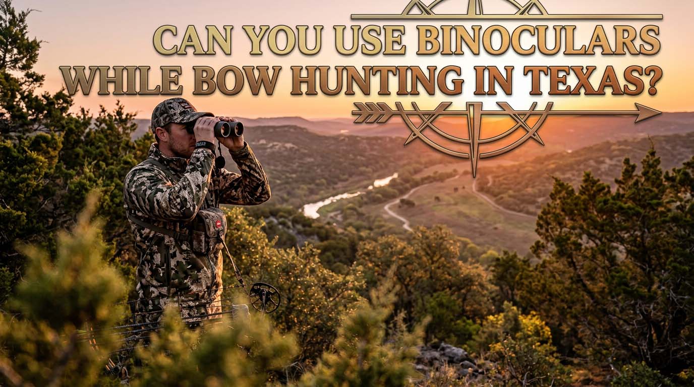Can You Use Binoculars While Bow Hunting in Texas?
