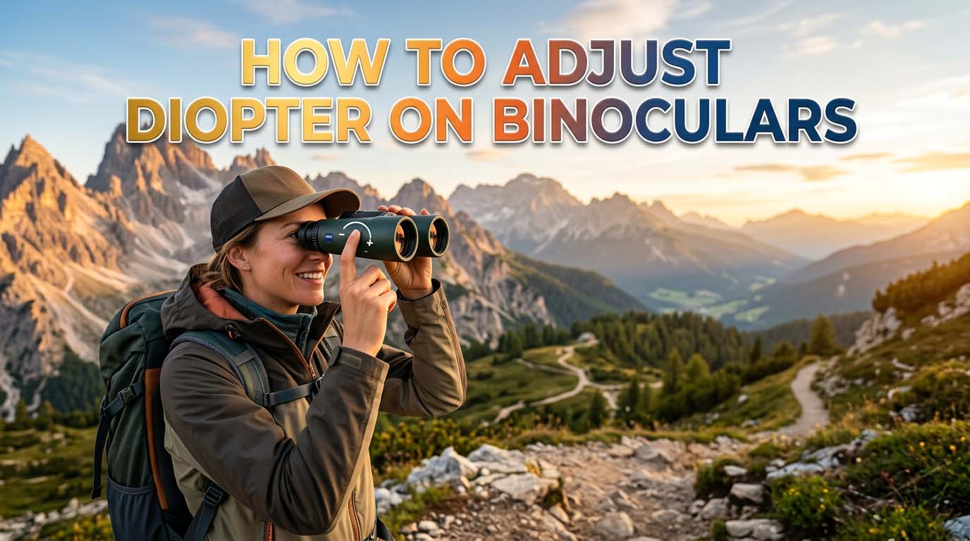 How to Adjust Diopter on Binoculars