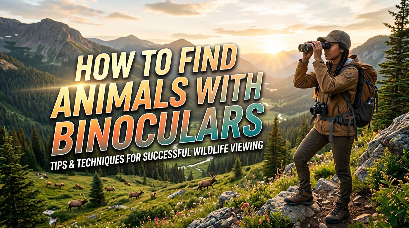 How to Find Animals with Binoculars