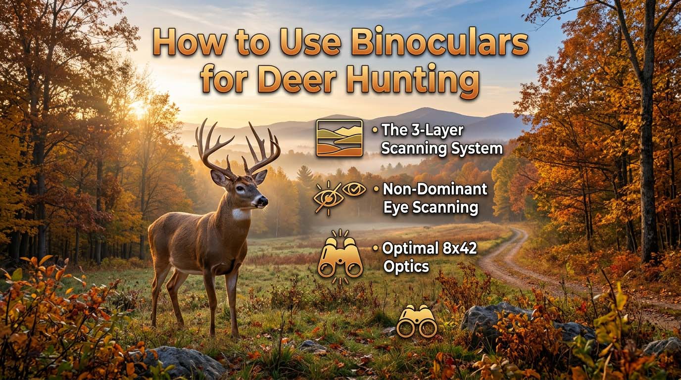 How to Use Binoculars for Deer Hunting