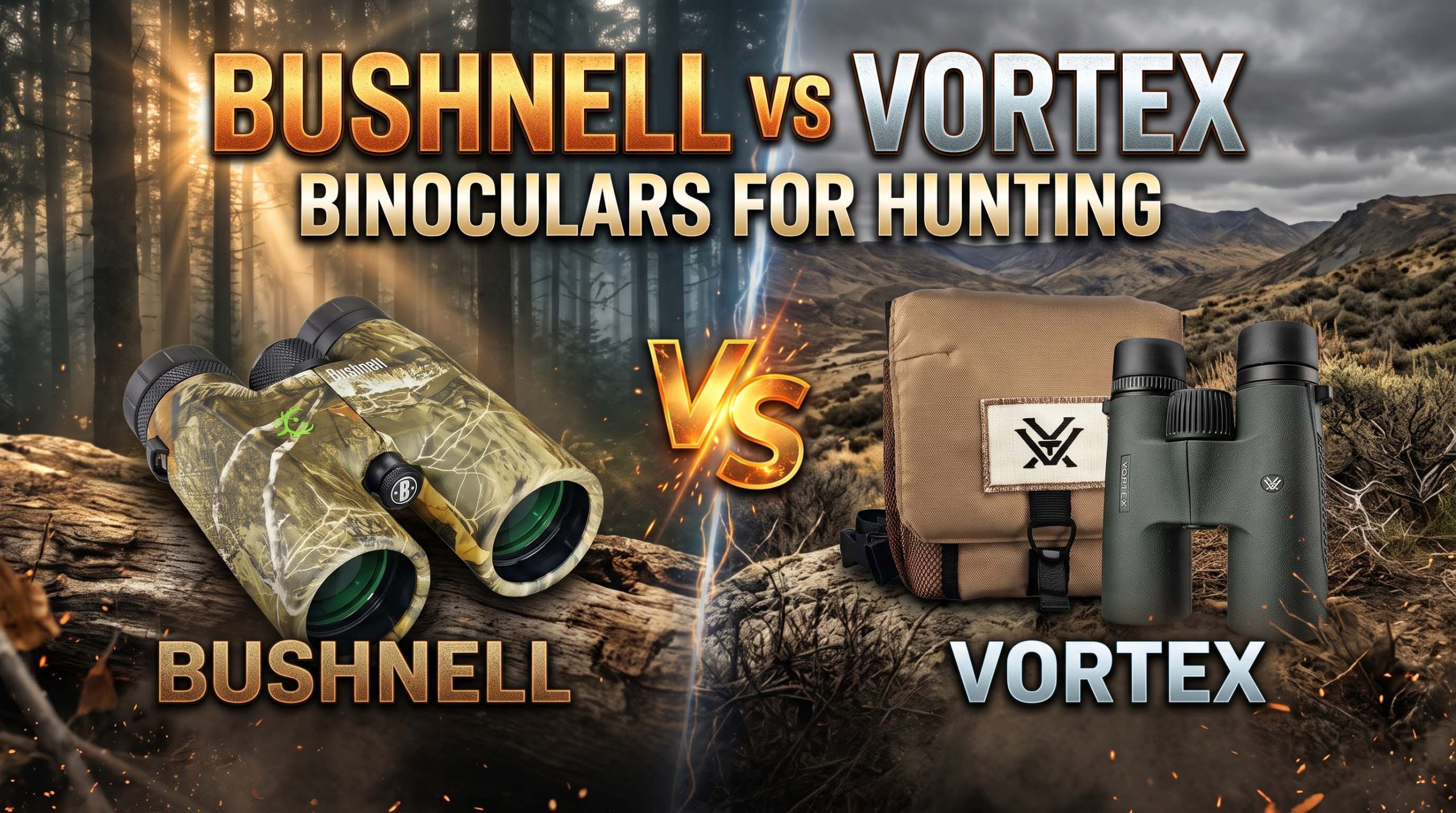 Bushnell vs Vortex Binoculars for Hunting