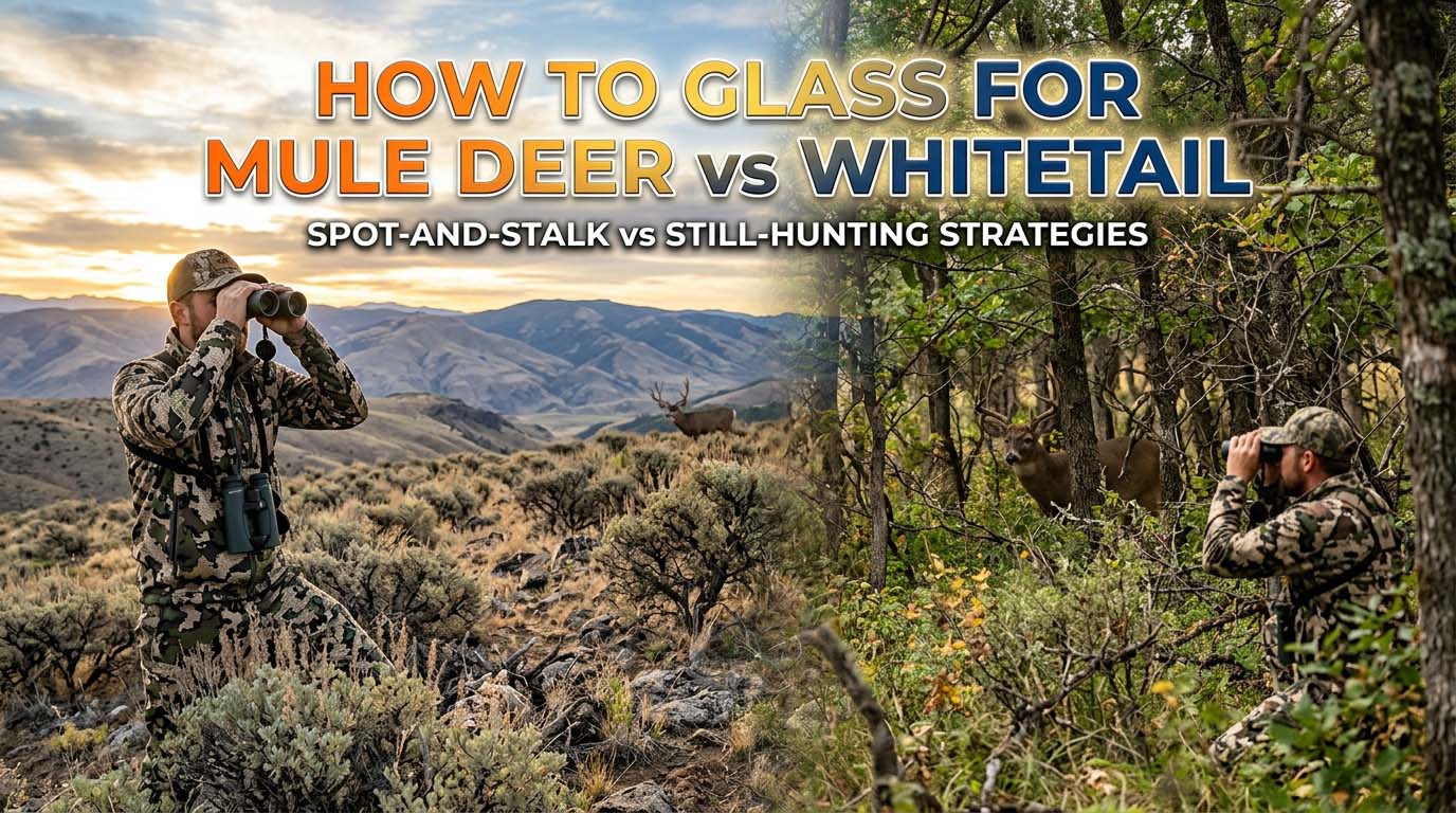 How to Glass for Mule Deer vs Whitetail